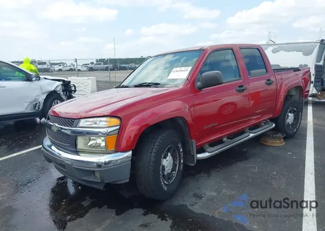2005 Chevrolet Colorado Ls z USA, uszkodzony, nr VIN 1GCDS136658176111